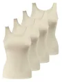 Yenita® Unterhemd Tank Top (4-St) in angenehmer Microfaserqualität