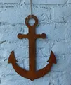 Stabiler Anker maritime Wand-Deko Eisen massiv Rost Meer Küste 30 cm inkl. Vk.
