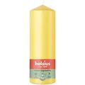 Bolsius: Stumpenkerze 200/68mm - Sonnengelb (6 Stück)