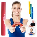 THERABAND FlexBar Trainingsstab gegen Tennisarm & Golferellenbogen – 30cm Widerstandsstab zur Schmerzlinderung, Griffkraft & Unterarmtraining – Tragbar, Robust, Verschiedene Stärken
