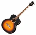 Epiphone El Capitan J-200 Studio Bass Aged Vintage Sunburst Akustikbass Pickup