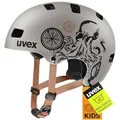uvex Kid 3 cc - robuster Kinder-Helm für Kinder - individuelle Größenanpassung - optimierte Belüftung - Oak Brown-Octopus matt - 51-55 cm