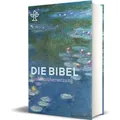 Katholisches Bibelwerk Die Bibel mit Umschlagmotiv Seerosen von Claude Monet. Grossdruck. Mit Familienchronik (Deutsch, Katholisches Bibelwerk, 2017) (7031933)