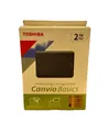 TOSHIBA Canvio Basics Exklusive Festplatte, 2 TB HDD, 2,5 Zoll, extern, Schwarz