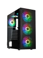 Kolink Observatory HF Mesh ARGB Midi Tower Case - Black - Gehäuse - Desktop - Schwarz