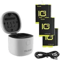 Telesin 3-slot waterproof charger Allin box for GoPro Hero 9 / Hero 10 + 3 batteries (GP-BTR-906-GY- (GoPro Hero 9, Hero 10) (GP-BTR-906-GY-B)