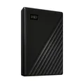 WD My Passport™ Festplatte, 4 TB HDD, 2,5 Zoll, extern, Schwarz