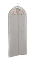 WENKO Kleidersack Balance 150 x 60 cm - Kleiderhülle, sicherer Schutz, Aufbewahrung für Anzüge und Kleider, Polypropylen, 60 x 150 cm, Taupe