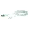Schwaiger LK200M532 2m USB A Micro-USB A Weiss USB Kabel (2 m, USB 2.0) (LK200M532)