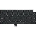 A2442 14" A2485 16" US Tastatur für Apple Macbook Pro M1 2021 amerikanische Keyboard - Schwarz