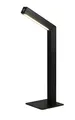 Reality Leuchten LED Akku Tischleuchte Skip R55951132, Metall/MDF Schwarz matt, inkl. 2 Watt LED, Sensordimmer, Halterung magnetisch