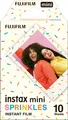 instax instant mini film with SPRINKLES decorative border, 10 shot pack, suitabl