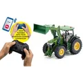 SIKUCONTROL John Deere 7310R mit Frontlader