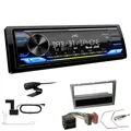 JVC Digital Autoradio Bluetooth DAB+ für Opel Corsa C 2000-2004 aluminium