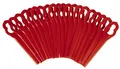 Einhell Ersatzmesser Set Rasentrimmer Zubehör GE-CT GC-CT 18/24 Li Rot 20 Stück