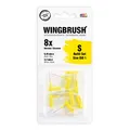 WINGBRUSH® Interdentalbürste Refill-Set 8 S (ISO 1) x Wechselbürsten + Reiseetui | Bekannt aus "Die Höhle der Löwen"