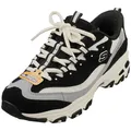 Skechers Frauen Slip-ins Dlites Schwarz Natur - 40 EU