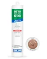 OTTOSEAL S 100 Premium-Sanitär-Silikon 300ml C82 rotbeige – Sicher gegen Schimmel & Ideal für Bad, Küche & Wohnbereich – Hervorragend Glätt- & Modellierbar