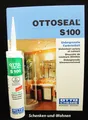 Sanitär-Silikon OTTOSEAL S100 Rotbeige C82, Kartusche 300 ml