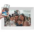 Denver Frameo 1024W Digitaler Bilderrahmen Weiß 10,1 Zoll