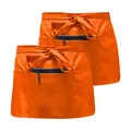 2 Pack Taillen Schürze, Vorbinder Schürze Wasserdicht, Schürze kurz staubdich...