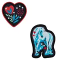 Scout Funny Snaps Move 2er Set White Unicorn