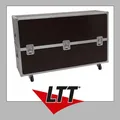 ROADINGER Flightcase 2x LCD ZL75