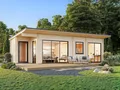 Gartenhaus Palmako Cecilia 32 m² inkl. Fußboden 920 x 420 cm natur