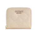 GUESS Geldbörse Laurel SLG Small Zip Around Wallet Sand Lachsfarben
