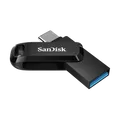 SanDisk Ultra Dual Drive Go - USB-Flash-Laufwerk - 128GB - USB 3,2 Gen 1 / USB-C - Schwarz (SDDDC3-128G-G46)