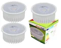 Trango 3er Pack MOCWSD*3 Ultra flach 5 Watt dimmbares LED Modul 6000K Tageslicht Weiß zum Austauschen GU10 & MR16 Leuchtmittel, Einbauleuchten, Deckenstrahler, Einbaustrahler, Deckenleuchte