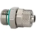 Gerade Einschraubverschraubung, Fkm O-ring, G1/4 A., Schlauch 8/6 - Riegler