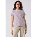 Levi's® T-Shirt PERFECT TEE mit kleiner Logo-Stickerei lila|rosa L (40)