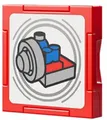 LEGO Star Wars Smart Tag - 102349c01pb009 Millennium Falcon Docking Ring Pattern