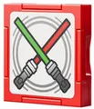 LEGO Star Wars Smart Tag - 102349c01pb007 - Lightsaber Duel Pattern  75426 75427