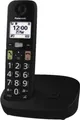 Panasonic KX-TGU110EXB, DECT-Telefon, Kabelloses Mobilteil, 100 Eintragungen, Anrufer-Identifikation, Schwarz