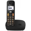 Panasonic KXTGU110EXB Schwarz Telefon Cordless Ohne Anrufbeantworter
