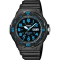 Herrenuhr CASIO MRW-200H-2BVDF Silikon Schwarz Sub 100mt