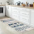 CARPETIA Küchenläufer I rutschfeste Anti-slipr Gelrücken I waschbar I Motiv: Kochlöffel 100 x 300 cm