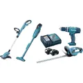Makita DLX4093 AKKU-SPEZIALSET, 18 V, Blau