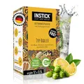 INSTICK Zuckerfreies Instant-Getränk (Radler) - 1 Packung für 12 x 0,5-1 L - Veganes Getränkepulver Kalorienarm & Vitamin C - Instant-Pulver