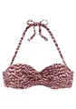 LASCANA Bügel-Bandeau-Bikini-Top Holly, in Wickeloptik