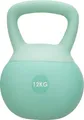 Gymtek® Weiche Kettlebell 12 kg, Handeln für Frauen - 12kg Kugelhantel - Kettlebell Soft, Gewichte Hantel, Kugelgewicht, Home Gym Equipment, Fitness, Krafttraining, Sport Geräte für Zuhause