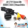 RetroRetter TV AV Kabel für Super Nintendo/SNES - Video Chinch Kabel NGC