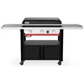 Weber Gasgrill Slate® GPD 76 cm Plancha Schwarz