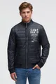 CAMP DAVID Wendejacke mit Rippbündchen im Ärmel