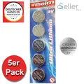 5 x CR2450 Lithium Knopfzelle 3V, 24 x 5,0mm Batterie CR2450L für OOONO u. Saphe