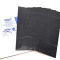 Antidröhn Platte Bitumen Schwarz selbstklebend 5Stk. 50cm x 25cm Presto 608012