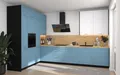 L-Form Küchenzeile BARI Einbauküche 202x247cm Farbe & Ausführung wählbar HETTICH InnoTech Atira Vollauszug