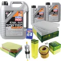 INSPEKTIONSKIT FILTER LIQUI MOLY ÖL 7L 5W-30 für BMW 5er F10 F18 528i 523i